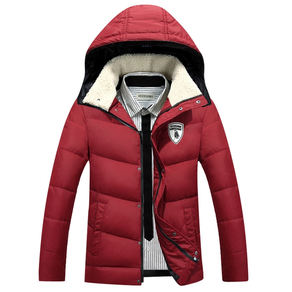 Зимни мъжки якета с махаща се качулка AEEROHMA - 6 модела 