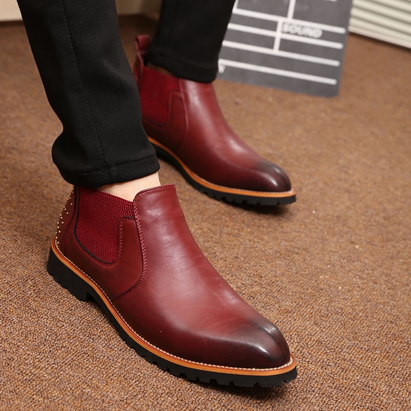 Мъжки стилни обувки в ретро-стил