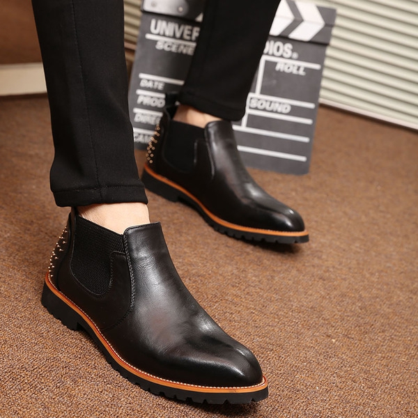 Мъжки стилни обувки в ретро-стил