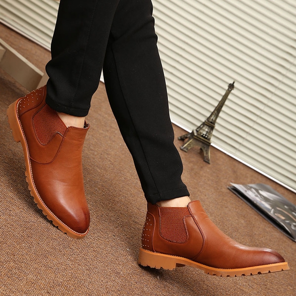 Мъжки стилни обувки в ретро-стил