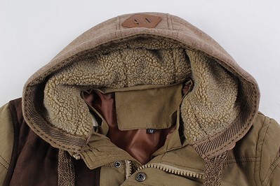 Мъжки зимни якета със свалящи се качулки - 3 модела 