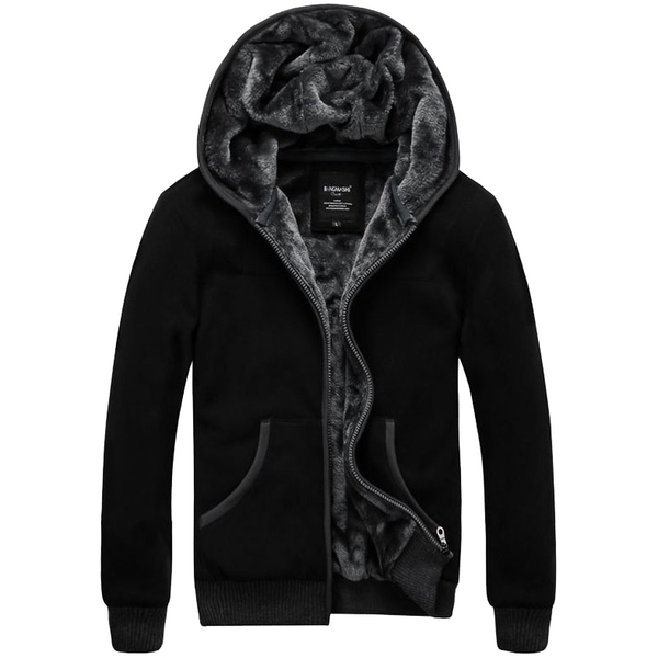 Дебела зимна мъжка жилетка с кадифе  - 3 модела 