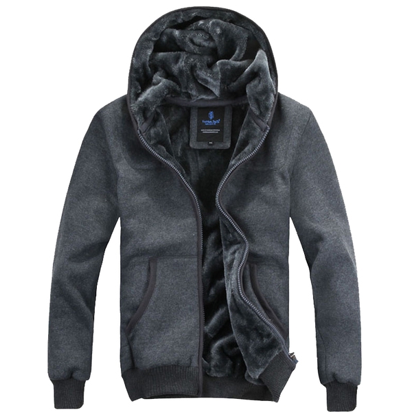 Дебела зимна мъжка жилетка с кадифе  - 3 модела 