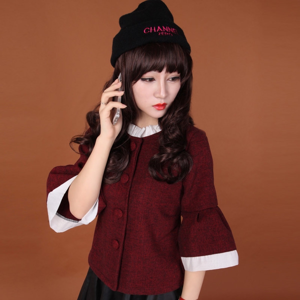 Дамска стилна зимна жилетка - три цвята