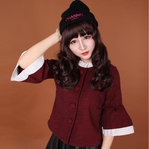 Дамска стилна зимна жилетка - три цвята