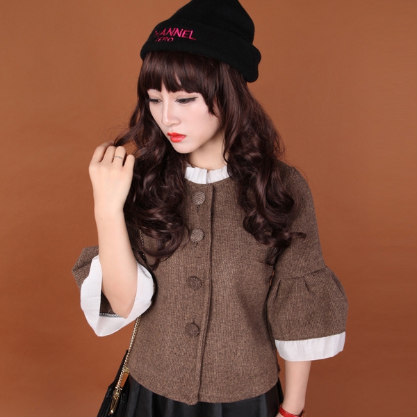 Дамска стилна зимна жилетка - три цвята