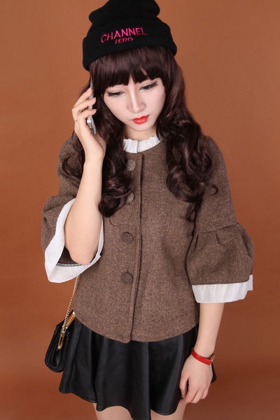 Дамска стилна зимна жилетка - три цвята