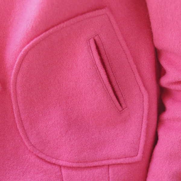  Дамско зимно памучено яке - бежово и розово, различни размери