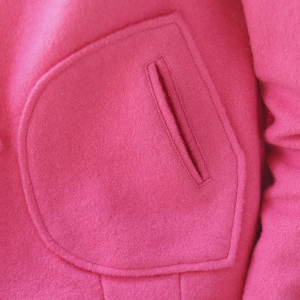  Дамско зимно памучено яке - бежово и розово, различни размери