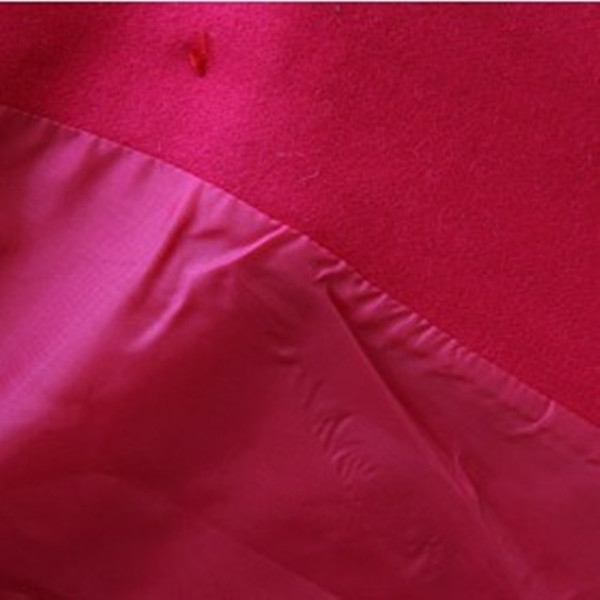 Елегантно дамско палто - зимно, късо в четири цвята -  тъмно и светло син, червен, черен