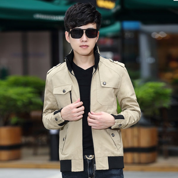 Мъжки есенни памучни якета - 4 модела 