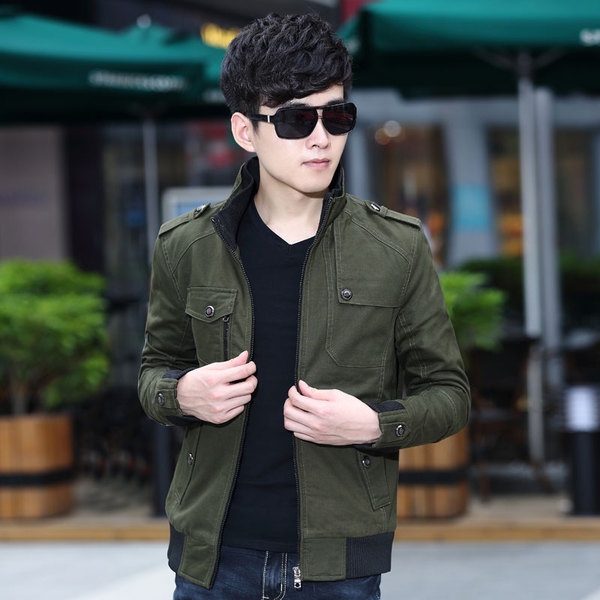 Мъжки есенни памучни якета - 4 модела 