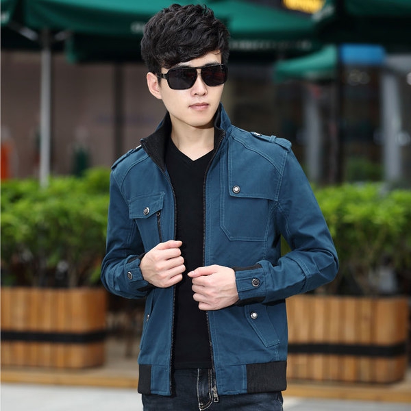 Мъжки есенни памучни якета - 4 модела 