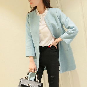 Γυναικείο παλτό  για το χειμώνα - δύο χρώματα, καπιτονέ μοντέλα