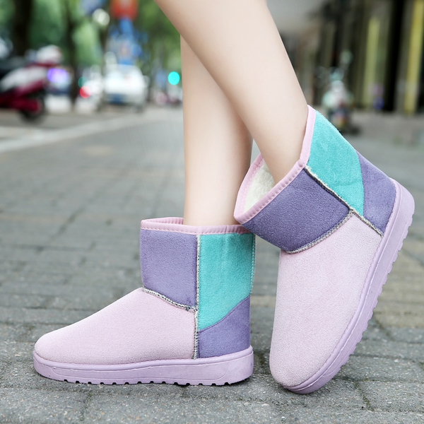  Дамски зимни плюшени обувки