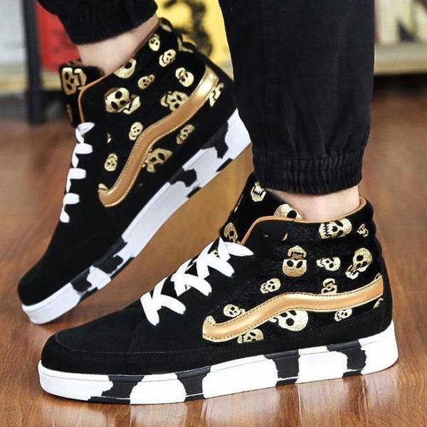 Цветни мъжки зимни кецове с памук