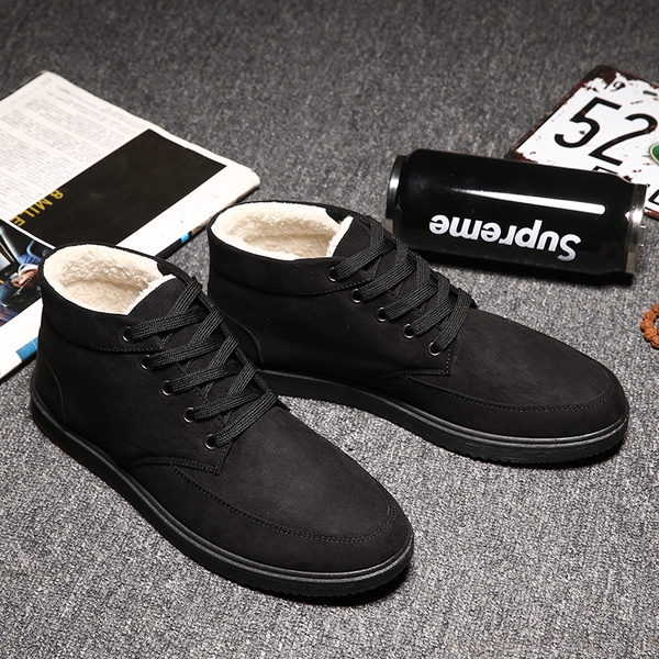 Стилни мъжки обувки + кадифе 