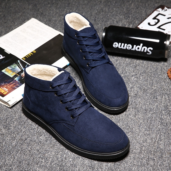 Стилни мъжки обувки + кадифе 