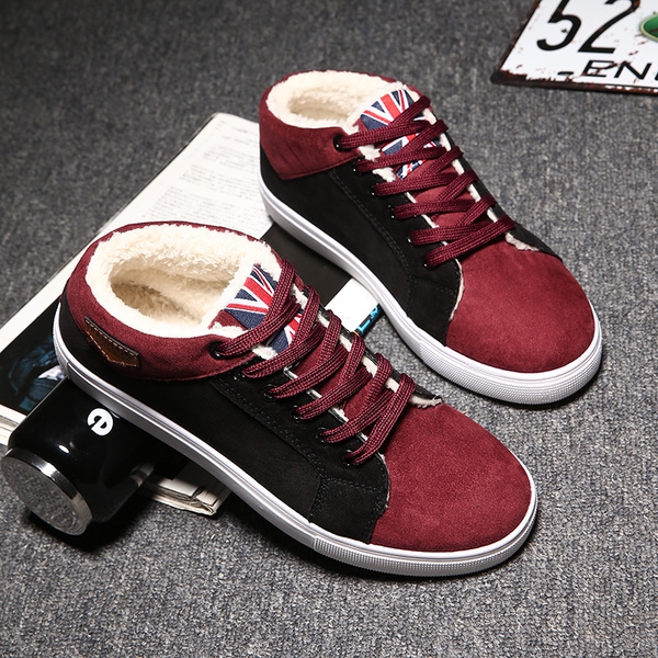 Стилни мъжки обувки + кадифе 