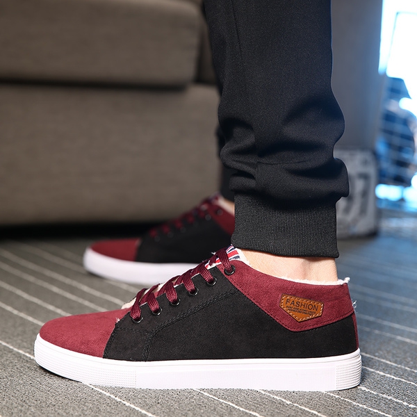 Стилни мъжки обувки + кадифе 