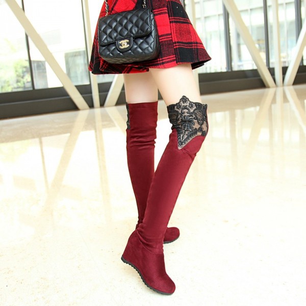 Γυναικείες κομψές μακριές μπότες από τεχνητό δέρμα - για το  φθινόπωρο και το χειμώνα - διαφορετικά μοντέλα