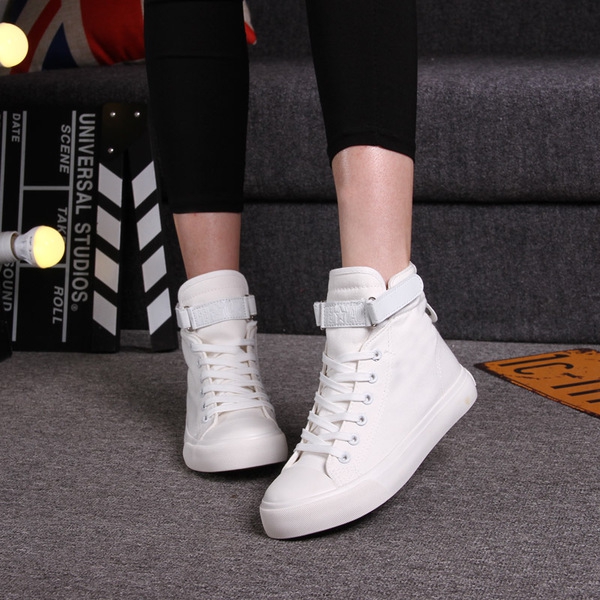 Дамски есенни и зимни обувки - различни модели със стил - виненочервен, черен, бял