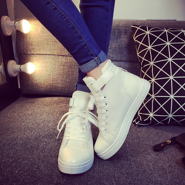 Дамски стилни универсални обувки - за всеки сезон - бели, червени, черни, с анимация