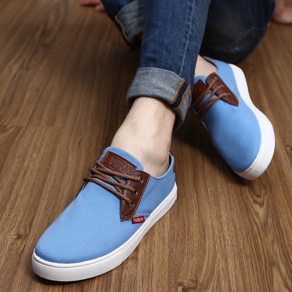 Πάνινα παπούτσια Κομψή ανδρών - 6 μοντέλα