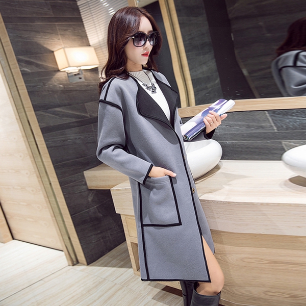  Дамско зимно палто, два модела - сиво и червено