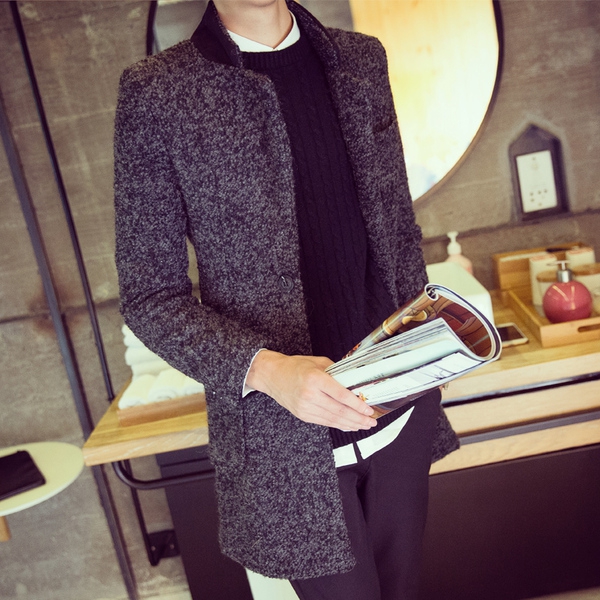 Ανδρικά χειμερινά μάλλινα παλτά- 2 μοντέλα