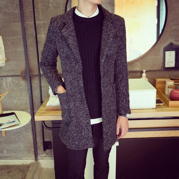Ανδρικά χειμερινά μάλλινα παλτά- 2 μοντέλα