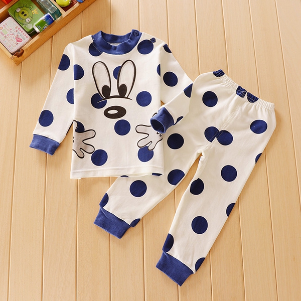  Бебешки памучни дрешки, комплект горнище и долнище,  - различни модели и цветове, подходящи за най-малките деца