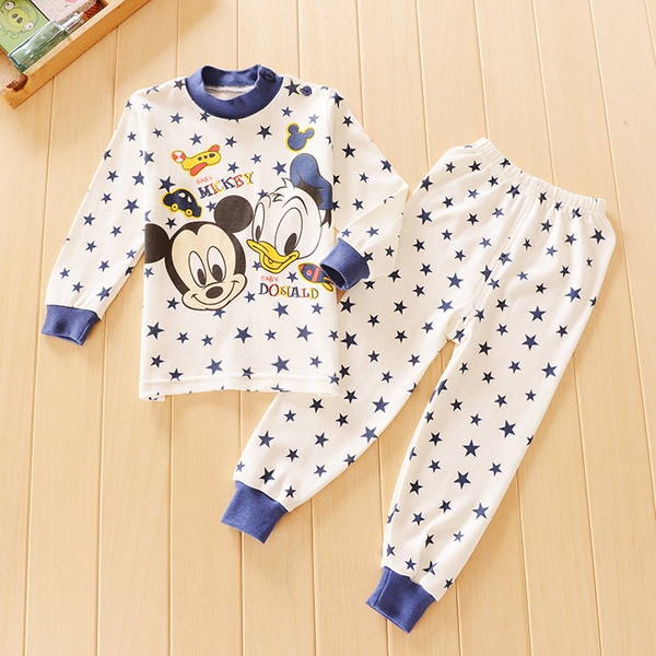  Бебешки памучни дрешки, комплект горнище и долнище,  - различни модели и цветове, подходящи за най-малките деца