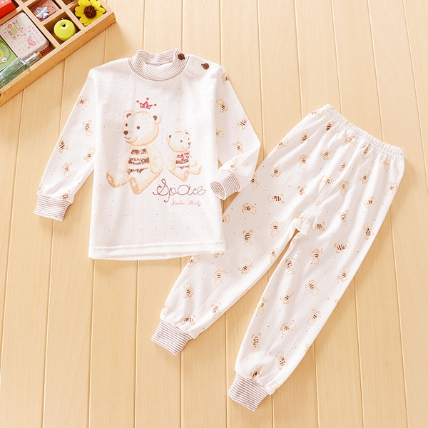  Бебешки памучни дрешки, комплект горнище и долнище,  - различни модели и цветове, подходящи за най-малките деца