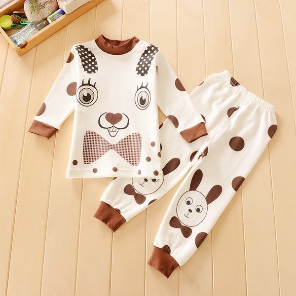  Бебешки памучни дрешки, комплект горнище и долнище,  - различни модели и цветове, подходящи за най-малките деца