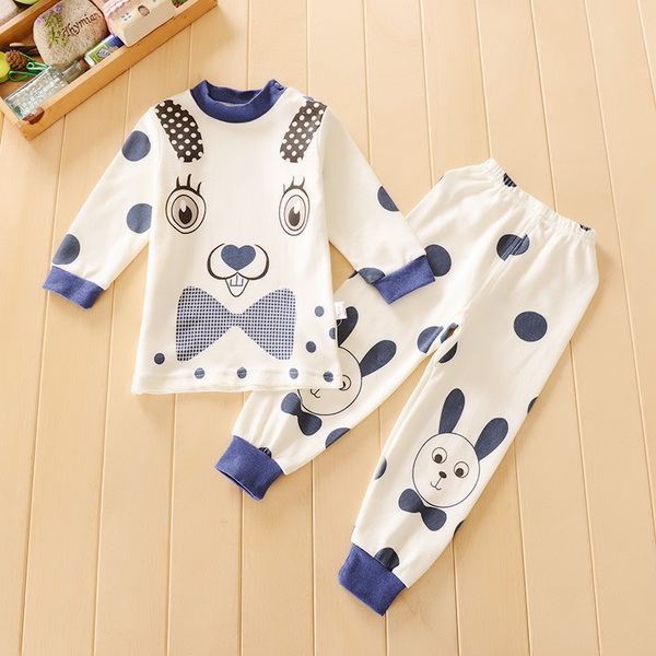  Бебешки памучни дрешки, комплект горнище и долнище,  - различни модели и цветове, подходящи за най-малките деца