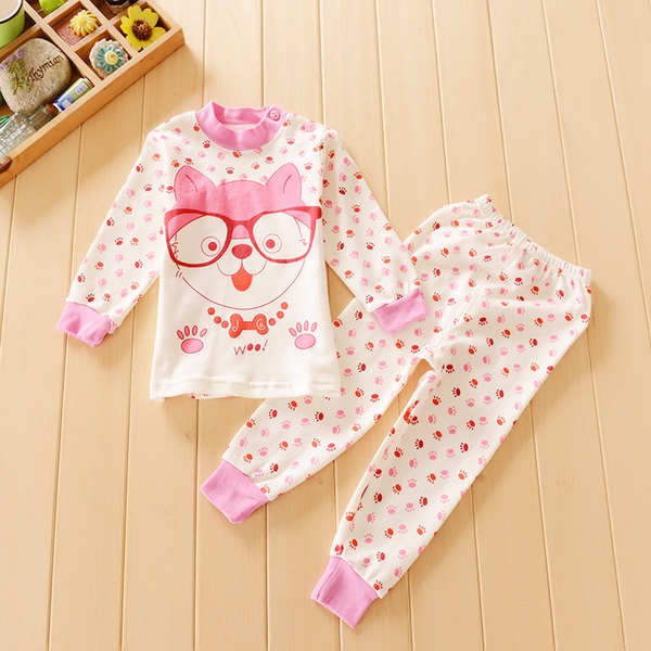  Бебешки памучни дрешки, комплект горнище и долнище,  - различни модели и цветове, подходящи за най-малките деца