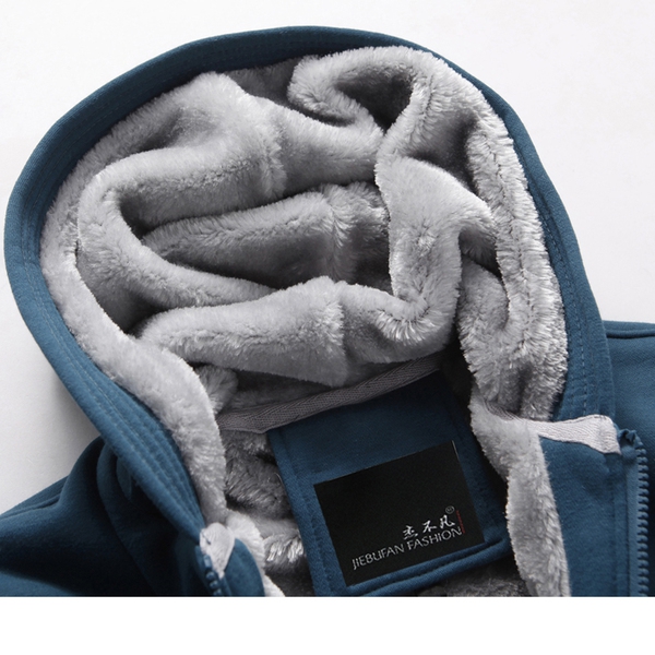 Дебел мъжки суитчер с кадифе - 4 модела 