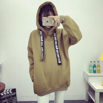 Γυναικείο φούτερ με κουκούλα, μοντέρνο στυλ, μπλε χρώμα σε διάφορα μεγέθη