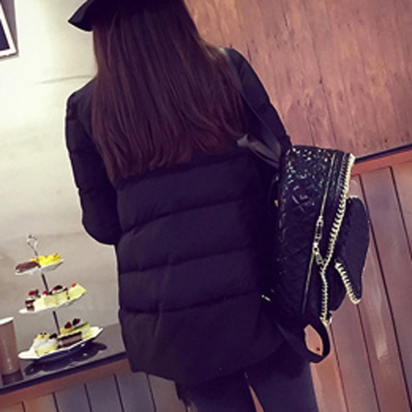  Зимно модерно дамско яке, топло и уютно, два цвята