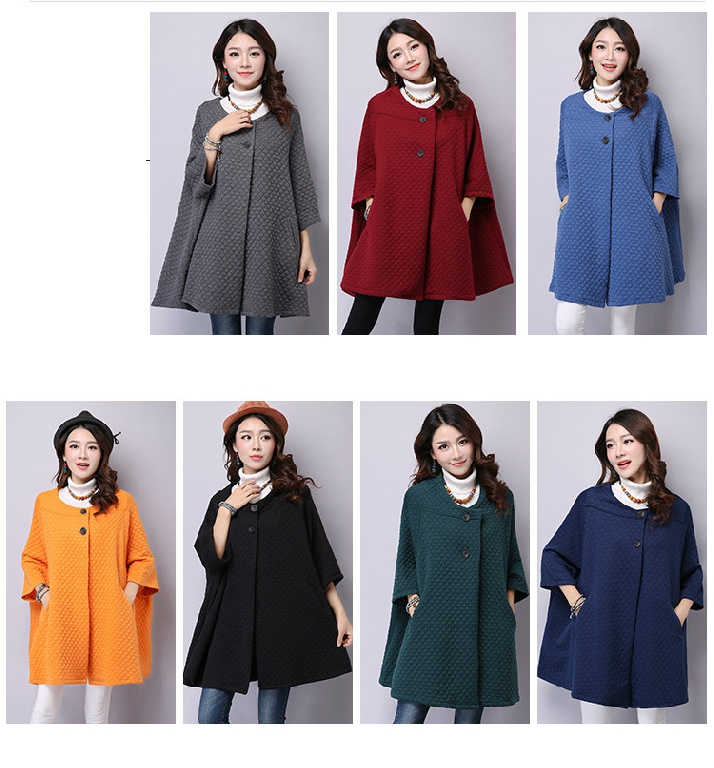 Χειμερινό μοντέρνο παλτό - μακρύ και κομψό σε διάφορα χρώματα