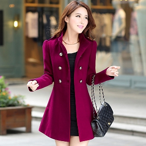 Дамско елегантно дълго есенно - пролетно палто - 7 различни модела