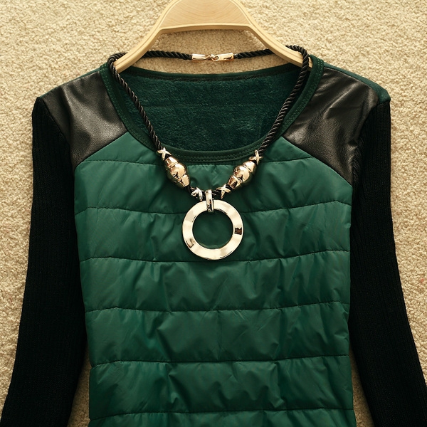 Κυρίες φόρεμα φθινόπωρο και το χειμώνα σε τέσσερα μοντέλα χρώμα