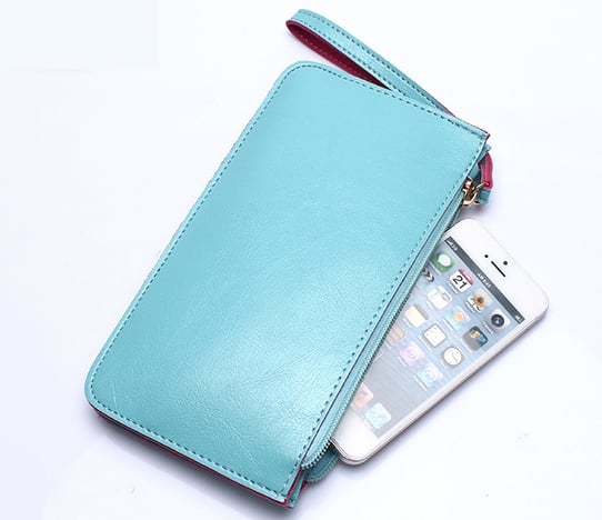  Дамски уникални портмонета от изкуствена кожа в пет различни цвята