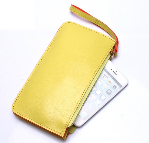  Дамски уникални портмонета от изкуствена кожа в пет различни цвята