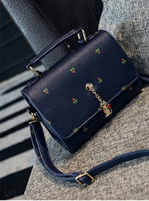 Γυναικείες τσάντες από τεχνητό δέρμα με στυλ - μεγάλες και μικρές σε τρία χρώματα, μπλε, μαύρο, άσπρο