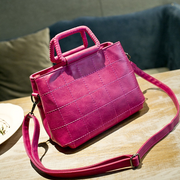 Стилна дамска чанта в 7 различни цвята