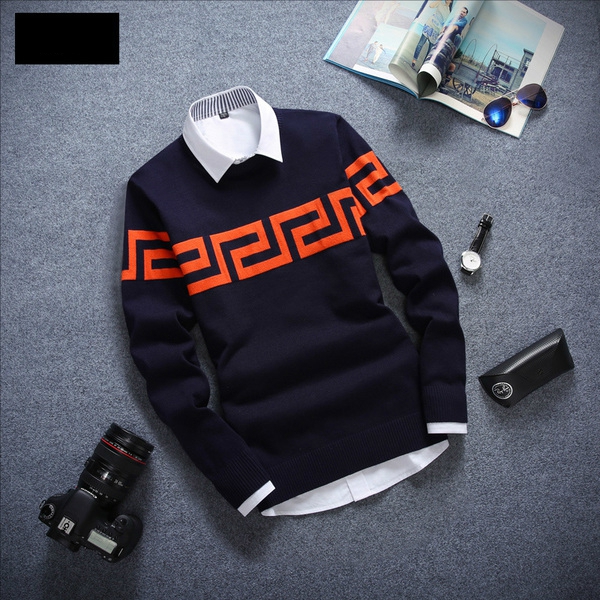 Μοντέρνο χειμερινό ανδρικό πουλόβερ - διαφορετικά μοντέλα