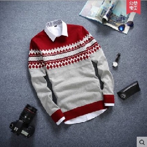 Модерен зимен мъжки пуловер - различни модели 