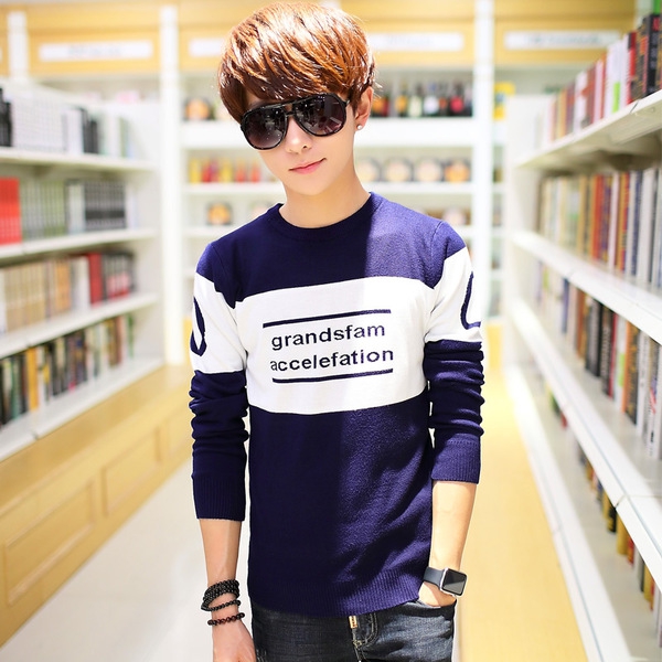 Зимни мъжки пуловери - елегантни и топли - в различни цветови модели         